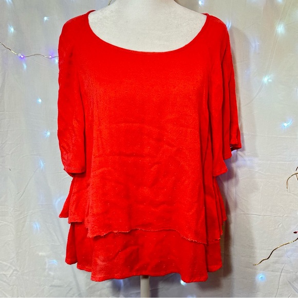 Collection by Bobeau 2 layered top - Picture 2 of 8